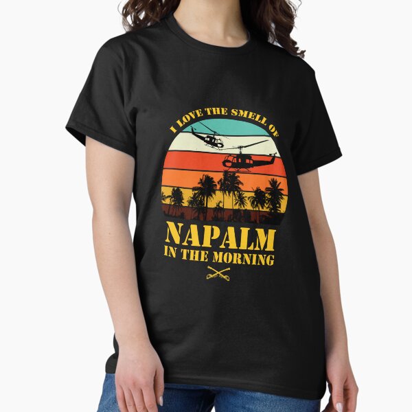 Aperçu de l'œuvre J'aime l'odeur du napalm le matin créée et vendue par T-paw.