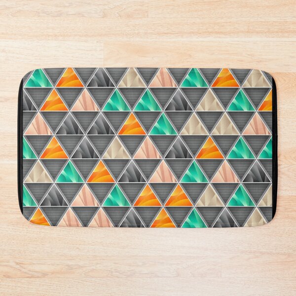 Item preview, Colored Abstract Geometric Triangle Shape designed and sold by DigitalChickHub.