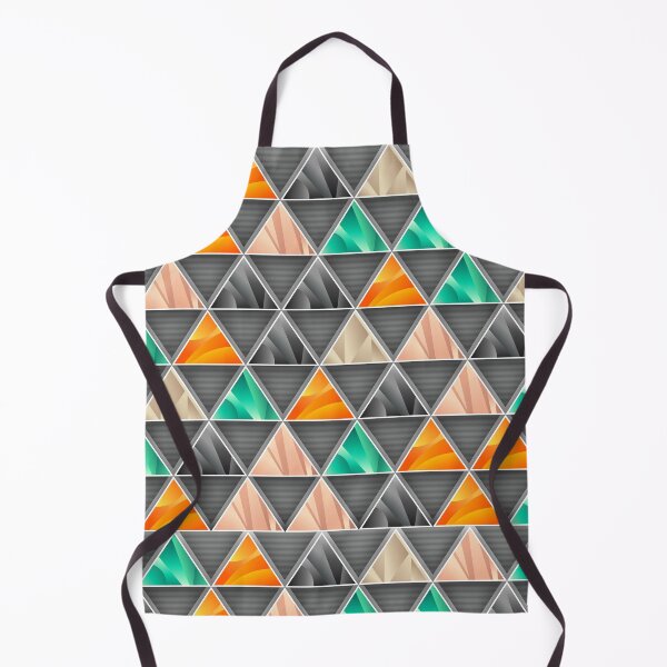 Item preview, Colored Abstract Geometric Triangle Shape designed and sold by DigitalChickHub.