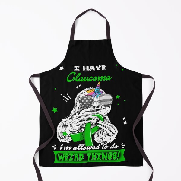 Item preview, Funny Sloth I Have Glaucoma I'm Allowed To Do Weird Things designed and sold by Kohend.