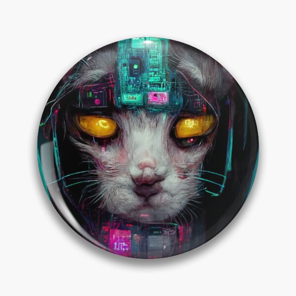 Item preview, Aria The Colma CyberCat designed and sold by thelofidragon.