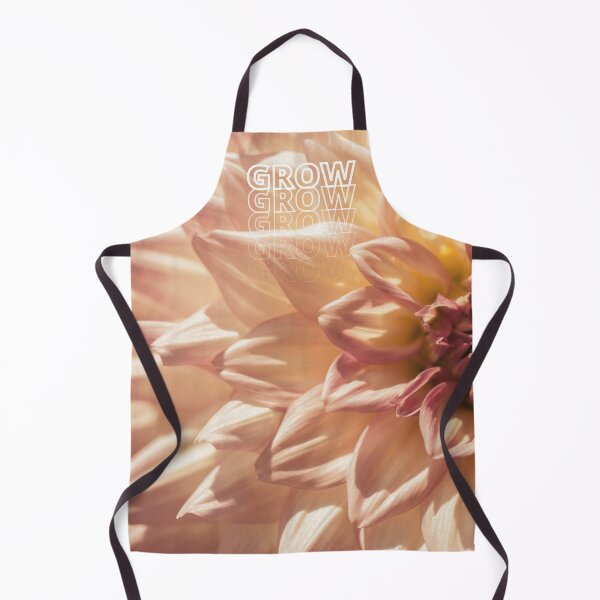 Item preview, GROW (above) - Beige Flower Blossom, Botanical Petals designed and sold by AliceSLee.