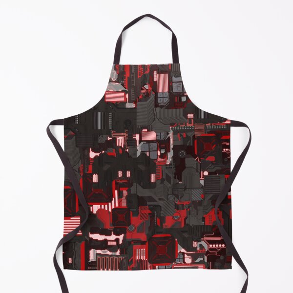 Item preview, Red Stylized Motherboard designed and sold by CGShirts.