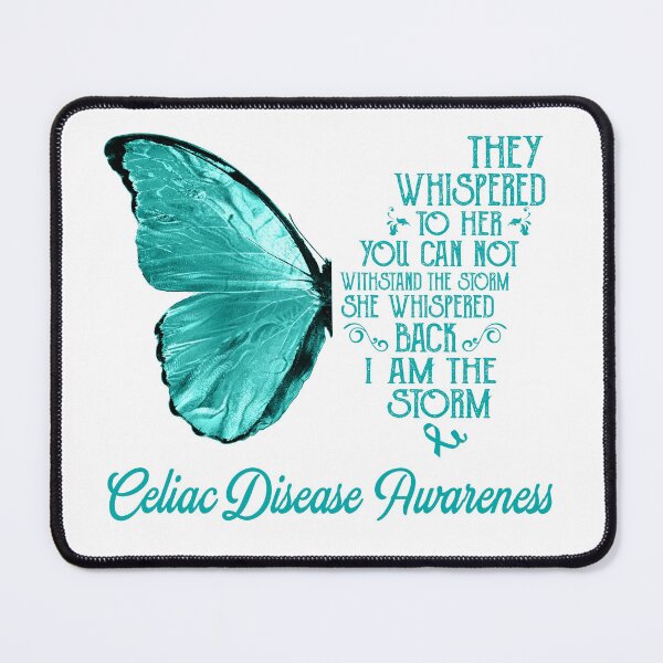 Item preview, Butterfly I Am The Storm Celiac Disease Awareness designed and sold by whlrcheryl.