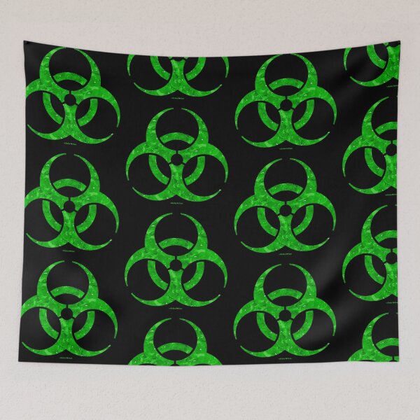 Item preview, Biohazard Green Symbol designed and sold by eXo-Designs.