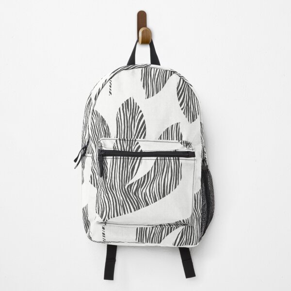 Item preview, Large floral pattern with zebra print on white background designed and sold by anaskwi.