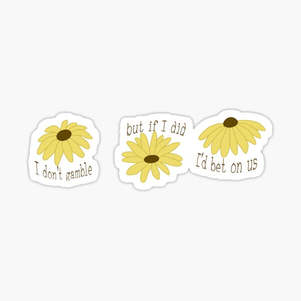 Lumineers trio stickers Sticker