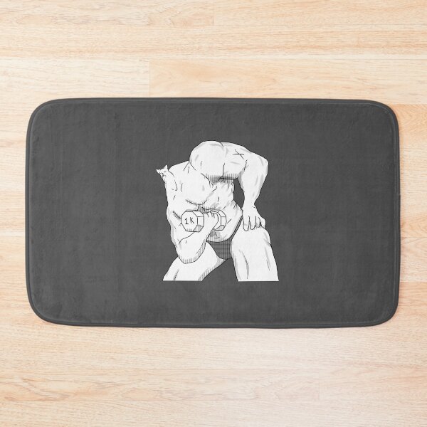 Item preview, Muscle Dog Cat (Dark Gray) designed and sold by ShadowTronic.