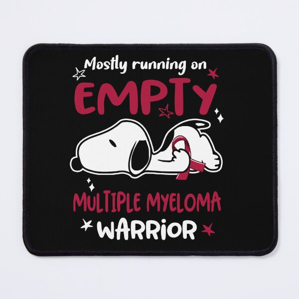 Item preview, Mostly Running on Empty Multiple Myeloma Warrior designed and sold by Wlsnpeggy.