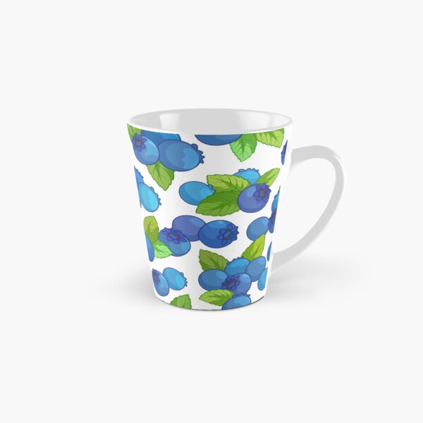 Item preview, Pattern with blueberry on a white background. designed and sold by Victoria Kosheleva.