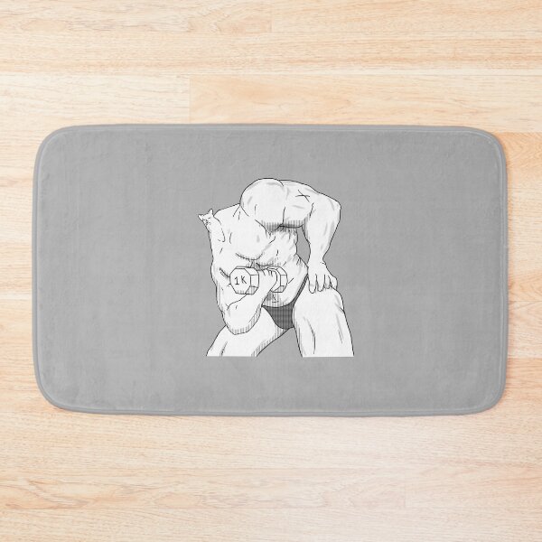Item preview, Muscle Dog Cat (Light Gray) designed and sold by ShadowTronic.