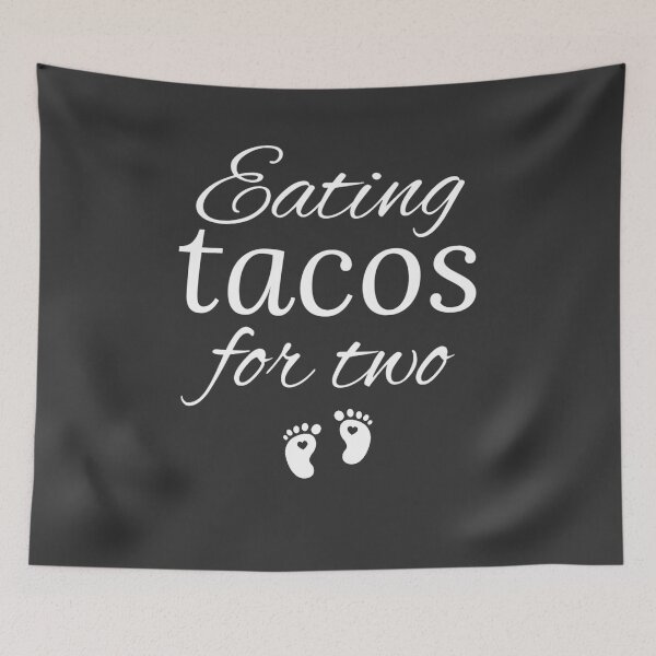 Item preview, Eating Tacos For Two designed and sold by Raw Creative Prints.