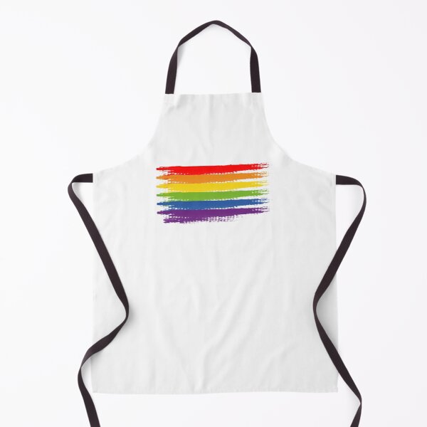 Item preview, RAINBOW FLAG gouache style gay pride LGBTQ designed and sold by Inspirationmotivation.