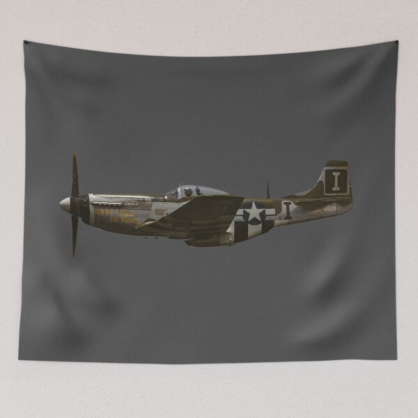 Item preview, Happy Jack's Go Buggy - P-51 Mustang Survivor - Grey designed and sold by boltjesdesign.