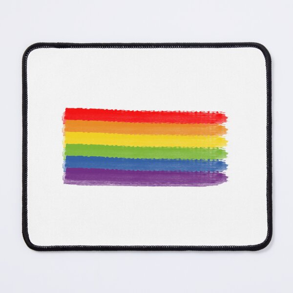 Item preview, RAINBOW FLAG watercolor style gay pride LGBTQ designed and sold by Inspirationmotivation.