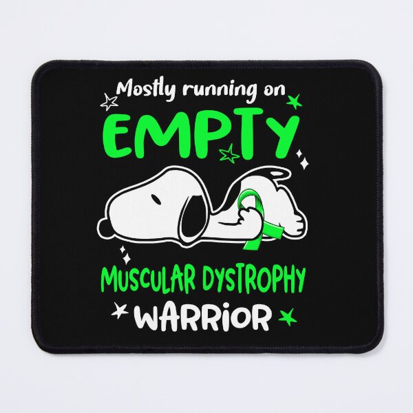 Item preview, Mostly Running on Empty Muscular Dystrophy Warrior designed and sold by Wlsnpeggy.