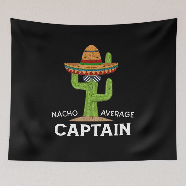 Item preview, Fun Funny captain Humor Gifts, Funny Cactus illustration distressed Design Meme Saying captain Dad Husband Christmas Fathers Day Gift designed and sold by xlnv.