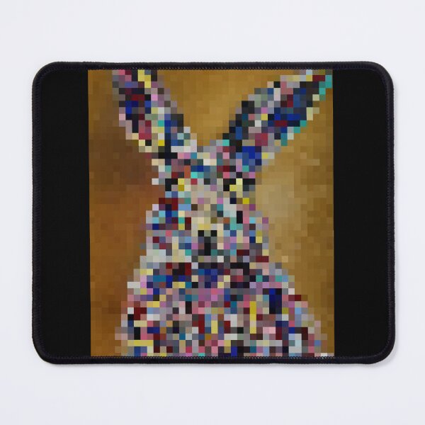 Item preview, Bunny, Pop Art, edited oil painting by Marina Daniluka designed and sold by MariDaniArt.