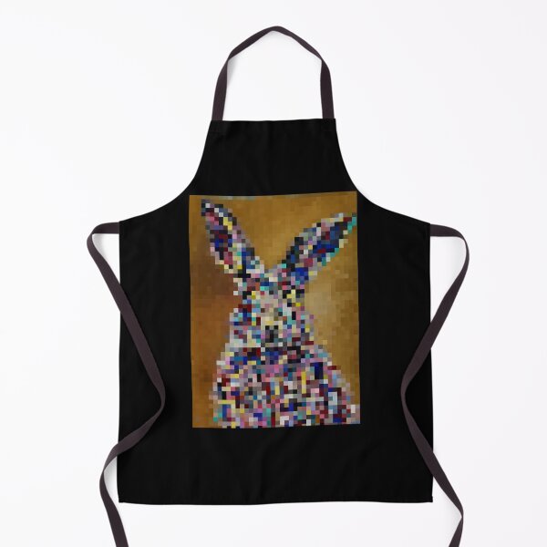 Item preview, Bunny, Pop Art, edited oil painting by Marina Daniluka designed and sold by MariDaniArt.