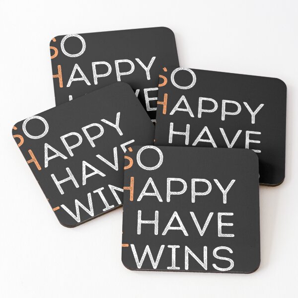 Item preview, So Happy I Have Twins Funny Mom Dad Parent Saying Slogan designed and sold by Bap-tiste.
