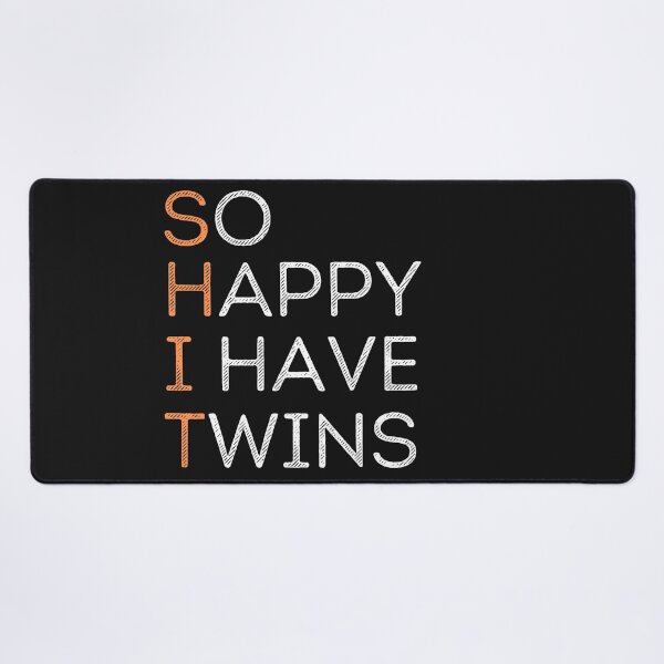 Item preview, So Happy I Have Twins Funny Mom Dad Parent Saying Slogan designed and sold by Bap-tiste.