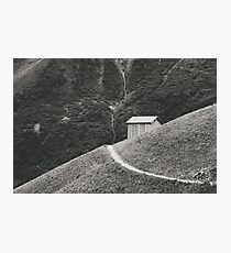 HILLSIDE HUT Photographic Print