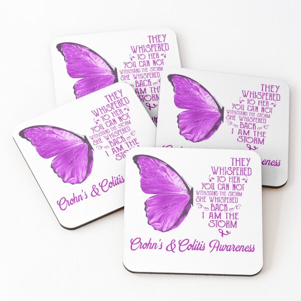 Item preview, Butterfly I Am The Storm Crohn's & Colitis Awareness designed and sold by whlrcheryl.