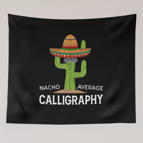 Item preview, Fun Funny calligraphy Humor Gifts, Funny Cactus illustration distressed Design Meme Saying calligraphy Dad Husband Christmas Fathers Day Gift designed and sold by xlnv.