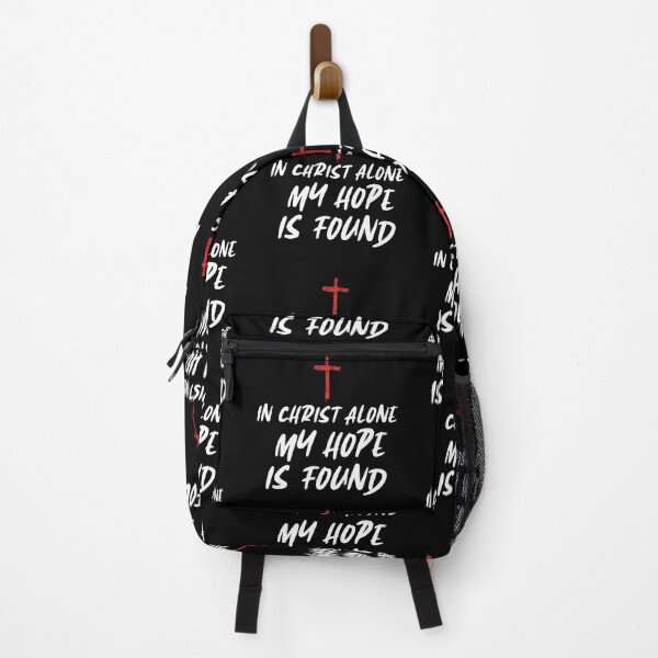 Item preview, In christ alone my hope is found. Christian quote, motivational words about god and jesus christ designed and sold by IsisOsiris.