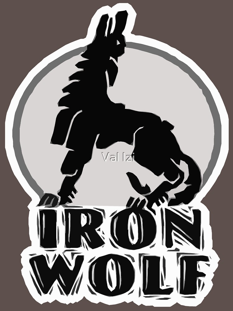 "Iron wolf tshirts" Tshirt by valizi Redbubble