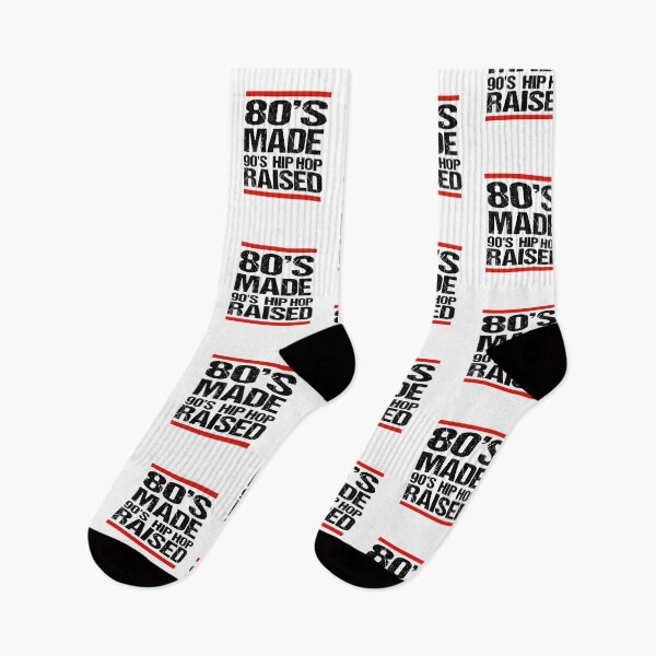 Item preview, Funny 80's Made 90's Hip Hop Raised Quote, 80's Made 90's designed and sold by SheIsAQueen.