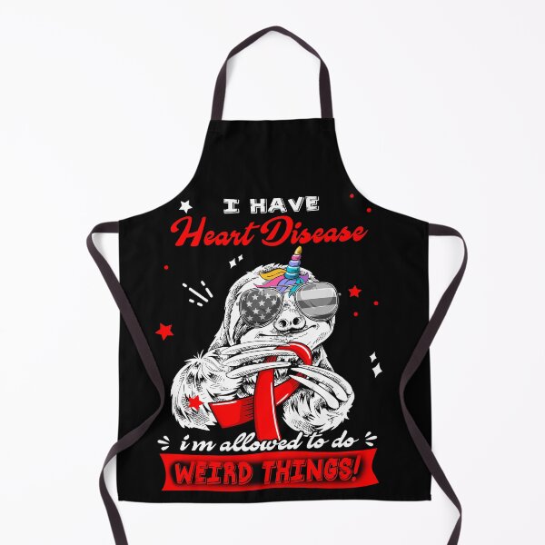 Item preview, Funny Sloth I Have Heart Disease I'm Allowed To Do Weird Things designed and sold by Kohend.
