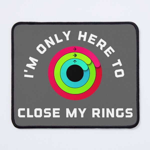 Item preview, I'm Only Here To Close My Rings designed and sold by Raw Creative Prints.