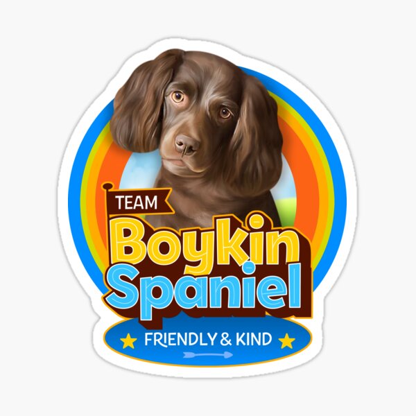"Boykin Spaniel" Sticker for Sale by Superpuppies Redbubble