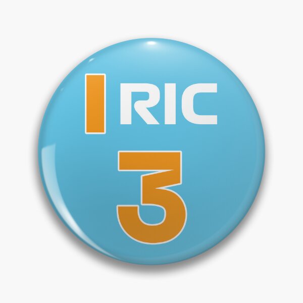 Item preview, 3 RIC. New 2022 Design Driver and Number (White - Blue BG) designed and sold by FilipeFerreira.