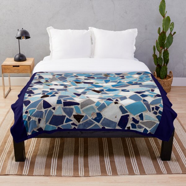 Item preview, mosaico azul designed and sold by CreativeMagi.
