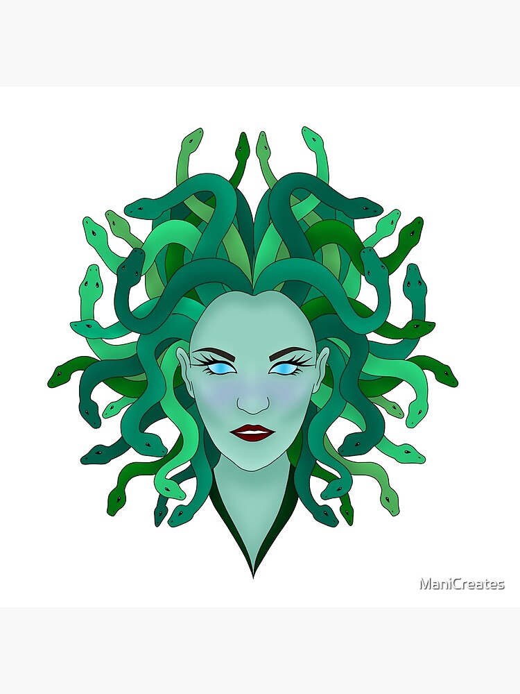 Greek Mythology Medusa | Art Board Print