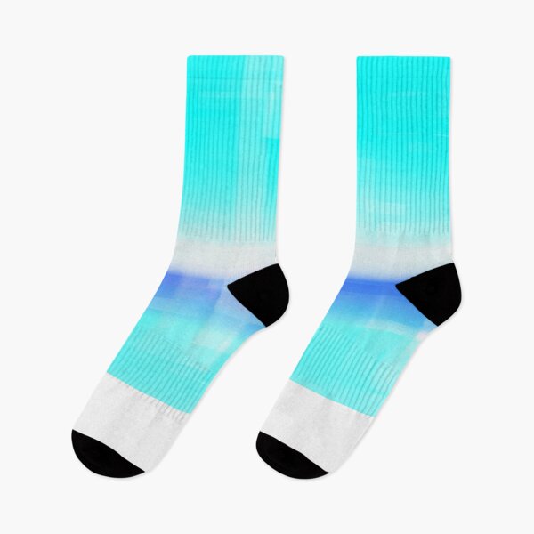 Item preview,  STYLISH PAINT BLUE CYAN WHITE MARINE AQUA BLOCKISM. designed and sold by Ralek.