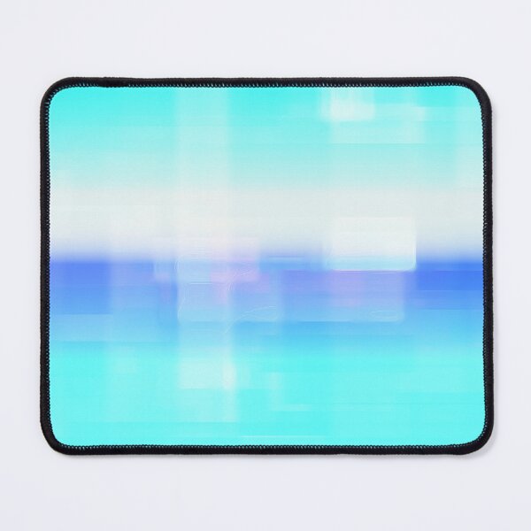Item preview, STYLISH PAINT BLUE CYAN WHITE MARINE AQUA BLOCKISM. designed and sold by Ralek.
