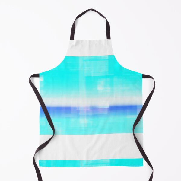 Item preview, STYLISH PAINT BLUE CYAN WHITE MARINE AQUA BLOCKISM. designed and sold by Ralek.