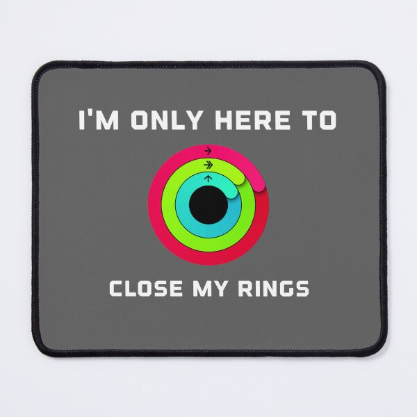 Item preview, I'm Only Here To Close My Rings designed and sold by Raw Creative Prints.