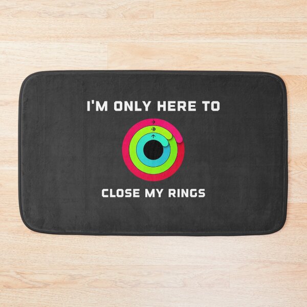 Item preview, I'm Only Here To Close My Rings designed and sold by Raw Creative Prints.
