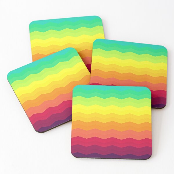 Item preview, colorful zig zag stripes pattern designed and sold by cutecrazytshirt.