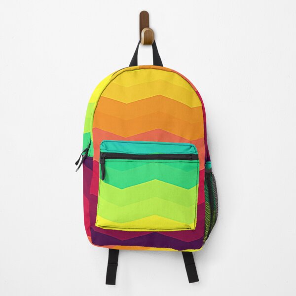Item preview, colorful zig zag stripes pattern designed and sold by cutecrazytshirt.
