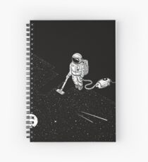 Space Cleaner Spiral Notebook