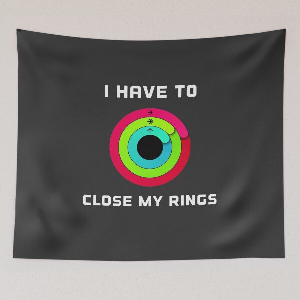 Item preview, I Have To Close My Rings designed and sold by Raw Creative Prints.