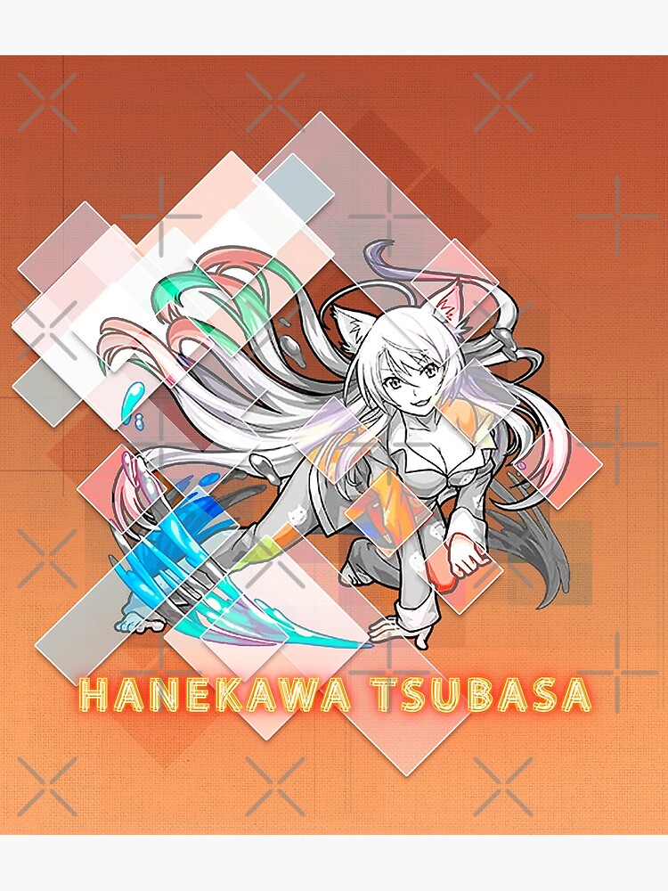 "Hanekawa - Bakemonogatari *Neon Collage*" Poster For Sale By Carryneon ...