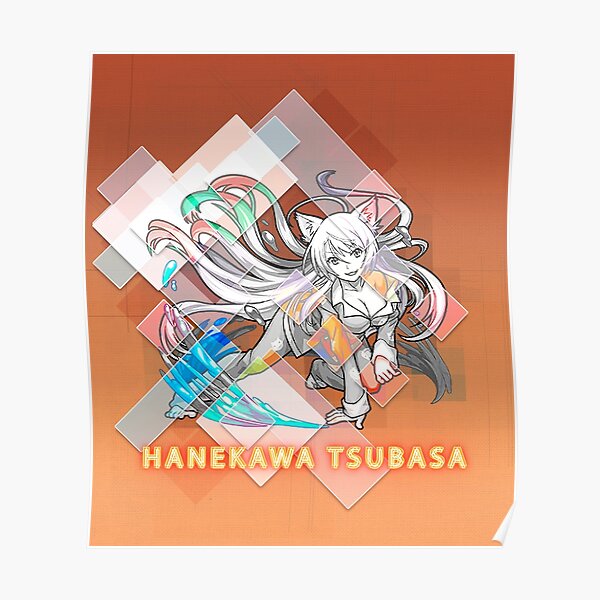 "Hanekawa - Bakemonogatari *Neon Collage*" Poster For Sale By Carryneon ...