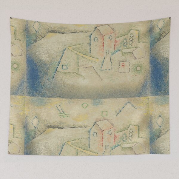 Item preview, Paul Klee Landhaus In Norden (Country House In The North) ( Abstract pattern· expressionism · cubism ·  surrealism ) Paul Klee designed and sold by TeeARTHY.
