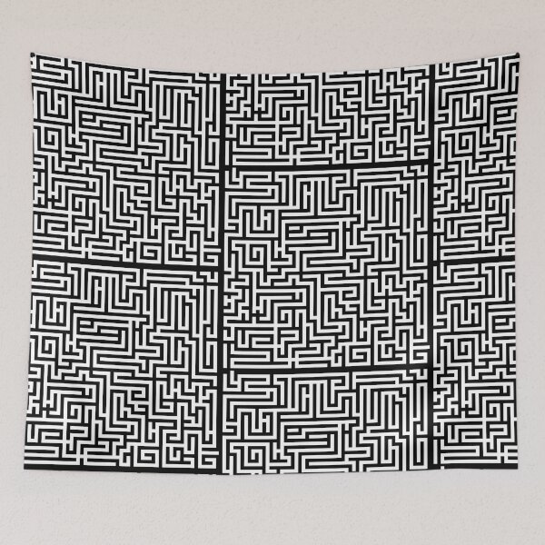 Item preview, Labyrinth Maze - Puzzle Design designed and sold by McKeeverDesigns.